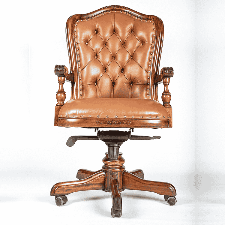 Leather office chair 